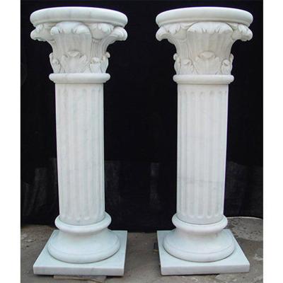 China Custom Marble Column & Sculptured Roman Columns & Architectural Columns for sale