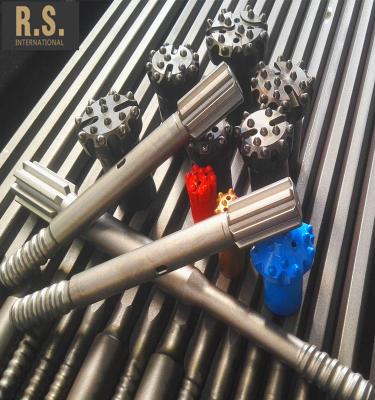 China Quarry RS Mine Drilling Rig Parts Friction Welding R38 T38 T45 T51drill Carbide Steel Pipes For Mine for sale