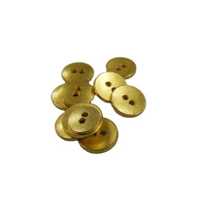 China Wholesale Dry Cleaning Metal Sewing 2 Holes Shirt Button for sale