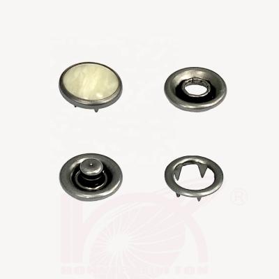 China Wholesale Dry Cleaning Grommets Brass Decorative Rivets Magnetic Snap Fastener For Shirt for sale