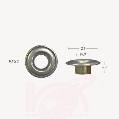 China Custom dry cleaning E162 21MM metal eyelets for shoes basg hoodies for sale