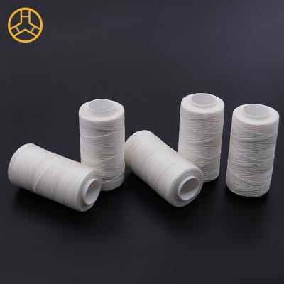 China Polyester/Waxed Kangfa Flat Braided Sewing Yarn for Braided Wax Thread in Leather Sofa for sale