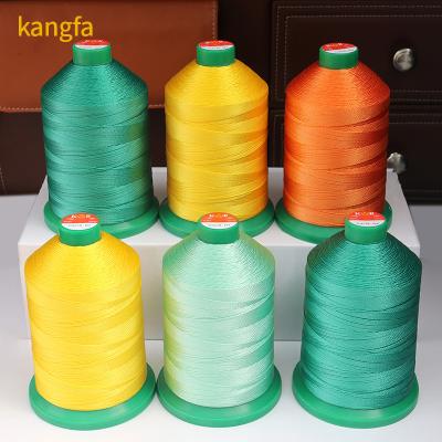 China V-92 16oz. 6000Y White UV Bonded Polyester Thread for Filament Yarn Type and Ring Twist for sale