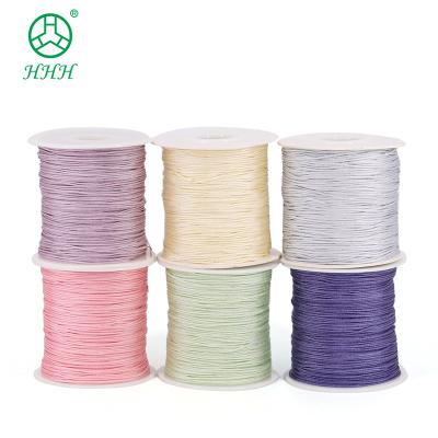 China Jade Thread Craft String Braided Bracelet for Jewelry Making Nylon Chinese Knot Rope for sale