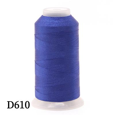 China 4000 Yard Kangfa 120d/2 Polyester 100% Industrial Embroidery Thread for Embroidery Machine for sale