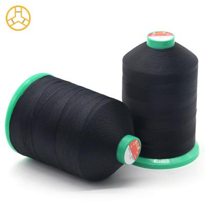 China 100% Polyester Black 210D/3 Nylon Thread for Quilting and Mattress Super 450g for sale