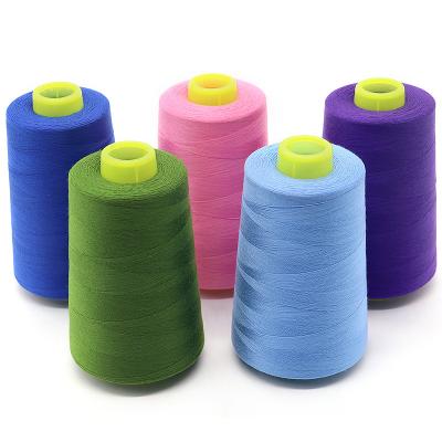 China Polyester naaigarn Tkt120 Direct Item 100% Spun 40/2 3000yds voor kussens Te koop