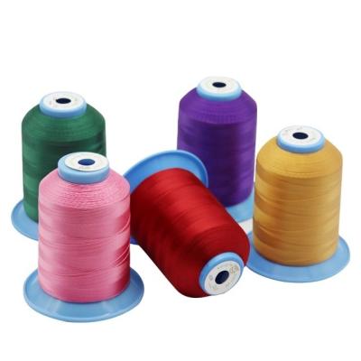 China Peso g/bola 115G Alta resistencia 210D/3 hilo de costura de nylon Diámetro de hilo de costura 0,32 mm en venta