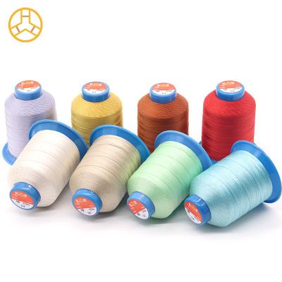 China Mercerized 210D/3 100g Hochfestigkeit Nylon Perlen Nähgarne für Bekleidung Leder zu verkaufen