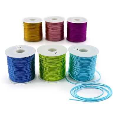 China Jewelry Making Essential Korean Waxed Cotton Cord for String Strap Necklaces for sale