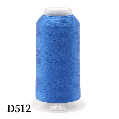 China Filament Embroidery Thread 120d/2 Polyester 5000m 4000y for Boho Industrial Machine for sale