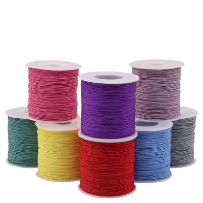 China Geweven halsketting touw 1 mm voor DIY Handgemaakte Perlen Rood touw draden Juwelen Jade draad Te koop