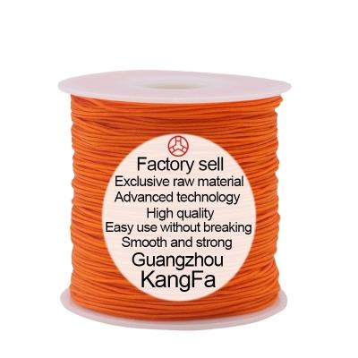 China 50G 100M/Spool 300M/Spool Kleurrijke nylon touwdraad voor Chinees knopen Macrame touw Te koop