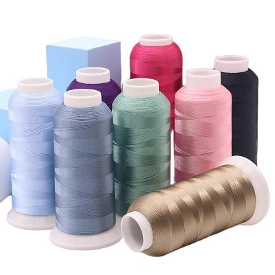 China Sustainable 720 Colors 120D/2 100% Polyester Embroidery Thread For Machine Embroidery for sale