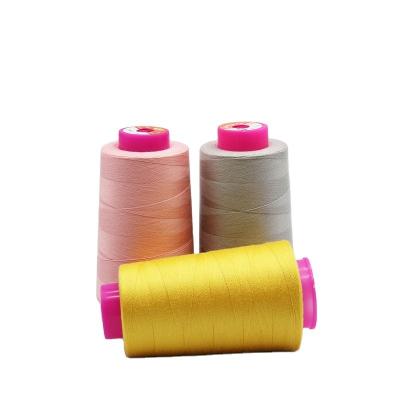 China Dyed 20/2 20/3 40/2 Spun Polyester Sewing Thread for Clothes Kangfa Dyed Pattern Dyed for sale