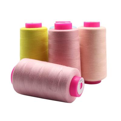 China 100% Baumwollfaden 402 100g Kegel Polyester Nähfaden für Bettwäsche Elastische Stoffe zu verkaufen