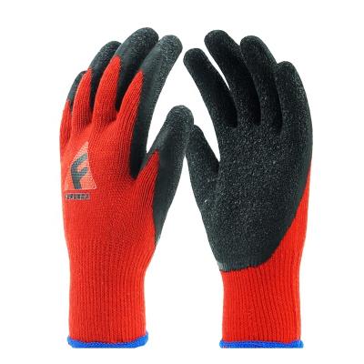 China Electronics Industry Natural Latex Coated Polyester Knitted Work Gloves Cheap Price for sale