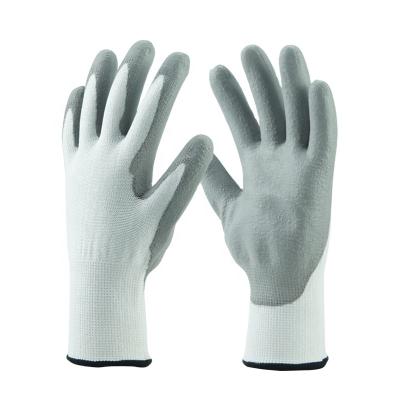 China Widely PU Coated 10 Gauge Nylon Gloves On Palm Hand Gloves for sale