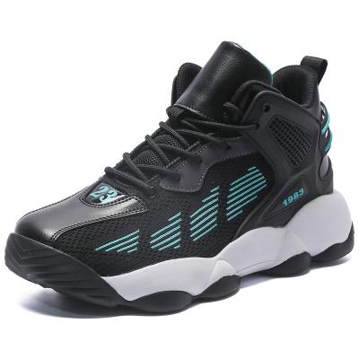 China Cushioning Hot Sale Basketball Shoes Comfortable Training Boots Big Size Outdoor Men Sneakers for sale