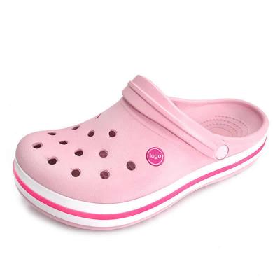 China Breathable High quality factory direct female garden shoes outdoor slippers with holes adult for sale