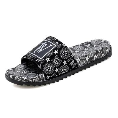 China Cushioning 2023 New Men Slippers Outdoor Man Sandal Shoes Stylish Slides Sandals Luxury Couple Slipper for sale