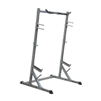 China Steel Exercise Power Rack Barbell Squat Rack With Pull Up Bar for sale