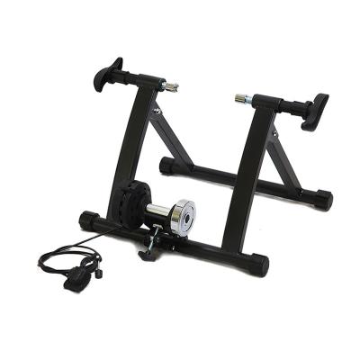 China Folding Indoor Cycling Exercise Bicycle Magnetic Rack Trainer Training Rack for sale