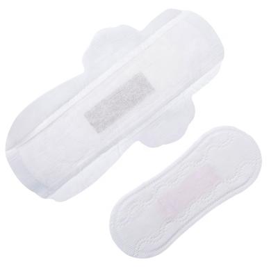 China Breathable Comfort Sanitary Pad Cotton Organic Biodegradable Women Breathable Sanitary Napkins for sale