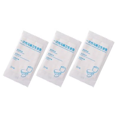 China Disposable Disposable Portable Travel Toilet Seat Wood Pulp Toilet Cover Pad Home Paper for sale