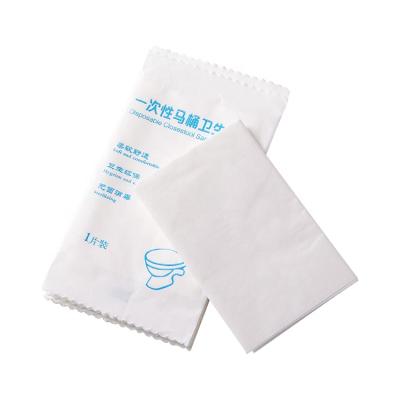 China Disposable Disposable Toilet Seat Cover Flushable Portable Soft Hood Glider for sale