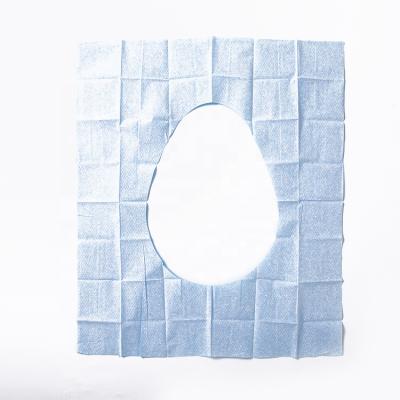 China Disposable Disposable Toilet Pad With Travel Seal Portable Universal Toilet Cover Paper For Wholesale for sale