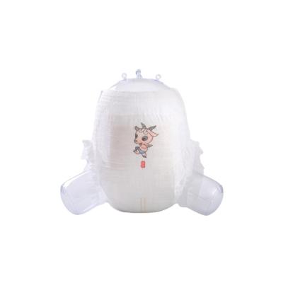 China High Quality Reasonable Price Absorbency Soft Disposable Breathable Baby Diaper Pants Three-dimensional Leakage Prevention for sale