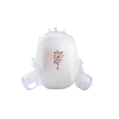 China Chinese Manufacturers Direct Selling Prevention Three-dimensional High Absorption Disposable Leakage Baby Pants/Diapers for sale