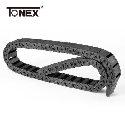 China Excellent Protection Guaranteed Quality Black Bridge Cable Drag Chain For CNC Machine for sale