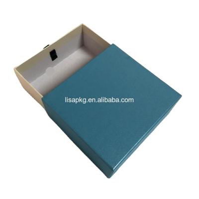 China Handmade Custom Color Logo Drawer Packaging Jewelry Gift Cardboard Paper Box for sale