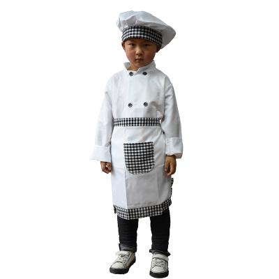 China Fancy Children Dress Up Cosplay Costume Kids Chef Uniform From Factory Wholesale Price for sale