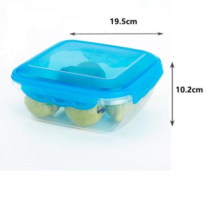 China Microwavable Microwavable Promotional Fresh Lunch Box  Amazon Hot Selling Customized  Food Grade Lunch Box for sale