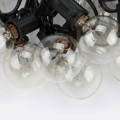 China PVC Garden Yard Light String Wedding Decoration Light for Outdoor Wedding Party Garden for sale