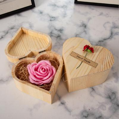 China Best Selling Durable Soap Flower Using Artificial Flower Soap Mounted Gift Box Flower Decoration For Mother's Day for sale