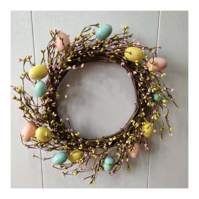 China Bunny Easter Wreath Supplies For Home Decoration Of Various Grass Plant Making Wooden Craft for sale