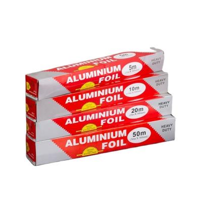 China Kitchen Use Aluminum Foil Roll The Jumbo Aluminum Foil Roll For Kitchen Grade Food Catering With Customized Size for sale