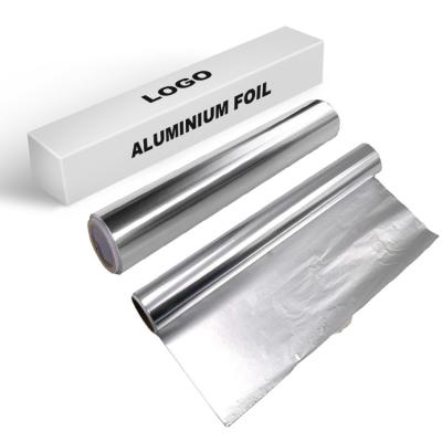 China Kitchen Use Food Grade Aluminum Foil Roll Heavy Duty Nonstick Aluminum Foil Kitchen Use Aluminum Foil Roll 8011 Paper for sale