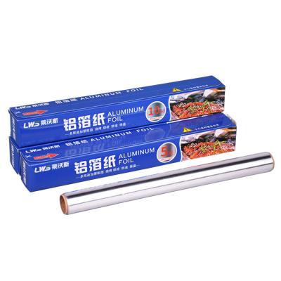 China Wholesale Aluminum Foil Roll Tin Foil Air Fryer Recyclable Tin Foil From Barbecue Manufacturer for sale