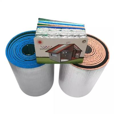 China Modern Industrial Packaging Pe Bubble Laminated Insulation Film Roll Foam Foil Wholesale Insulation for sale