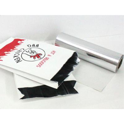 China Wholesale High Quality Eco-friendly Food Grade Metallized Film Cpp Coated Aluminum Foil Glossy Packaging Roll for sale