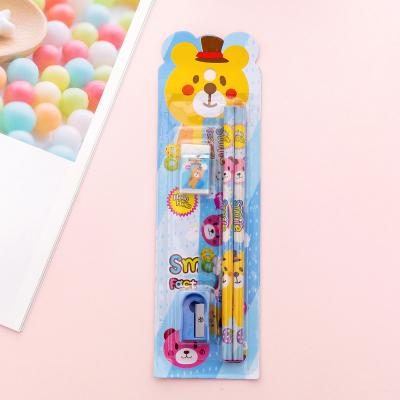 China Hot Selling Pencil Gift Set Office School Pencil Kids Stationery Student School Reward Supplies Stationery for sale