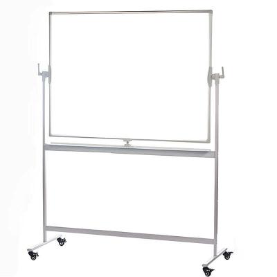 China Magnetic Whiteboard With Stand Double Sided Whiteboard Adjustable School Teaching Mobile Magnetic Whiteboard for sale