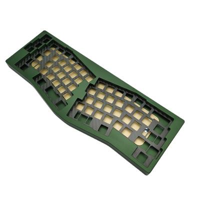 China Aluminum Custom Machining CNC Plate Keyboard Keypad Mechanical Parts for sale