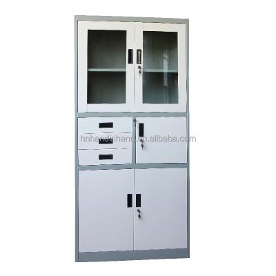 China Office 3 Drawers Metal Office Filing Cabinet With Interior Code Lock for sale