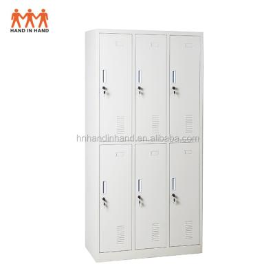 China Hot Selling Cheap Used Metal Gym Power Coated Steel Storage Locker Clothes Storage for sale